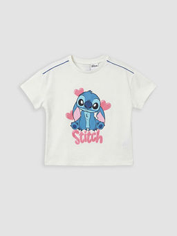 Lilo & Stitch Bask?l? K?z ?ocuk E?ofman Tak?m?