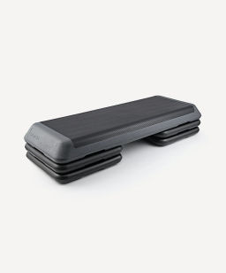 Степ-платформа быстросборная STARFIT SP-205 108х41,5х20 см, обрезиненная, 3-х уровневая