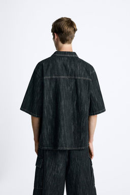DOKULU DENIM GOMLEK - Zara фото 3