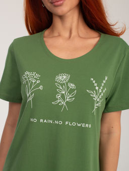 Платье женское кулирка "АСТРА" ЗЕЛЕНЬ