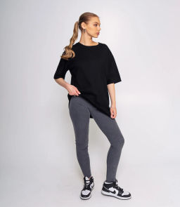 Футболка #ОКТ075001, чёрный