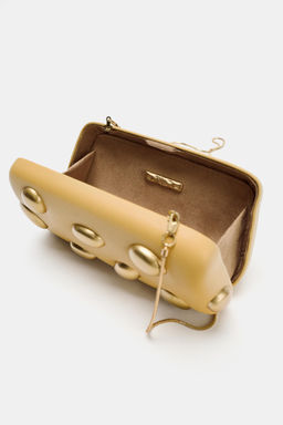 CLUTCH WITH METAL APPLIQU_S - Zara фото 10