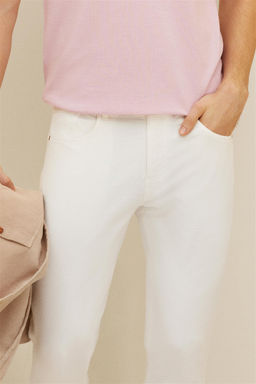 U. S. Polo Assn Мужские брюки из парусины цвета экрю - U.s. polo assn фото 3