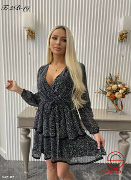 Платье женское шифоновое