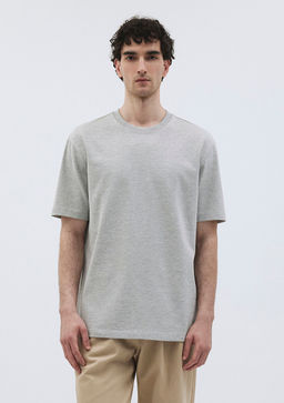 Gri Premium Basic Tisort