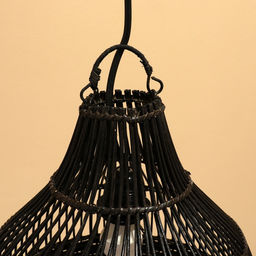 Светильник потолочный из ротанга «Стивен», 1×120 Вт, Е27, 30×30×35 см