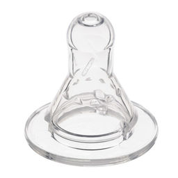 Цена за 2 шт. Соска на бутылочку M&B, антиколиковая, классическое горло, от 3 мес., средний поток, №1, 2 шт.