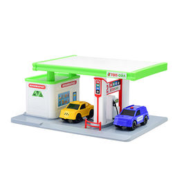 Автозаправочная станция "Топ-ойл" многофункциональный игровой набор в подар. коробке