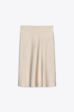 SATIN WRAP SKIRT - Zara фото 7