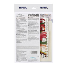 Набор для вышивания PANNA PD-7337 Подушка. Алые маки 35 х 35 см