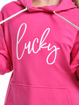 Толстовка с капюшоном с принтом UD 7422 малина - Mini maxi фото 9