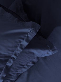 Наволочка SL Home Tencel, 7070+3 см, синяя, тенсель, эвкалиптовое волокно 100% - Sima-land home фото 7