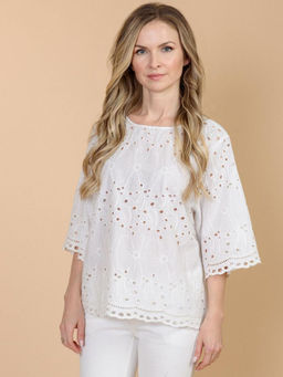 Блузка (хлопок) шитье №24-518