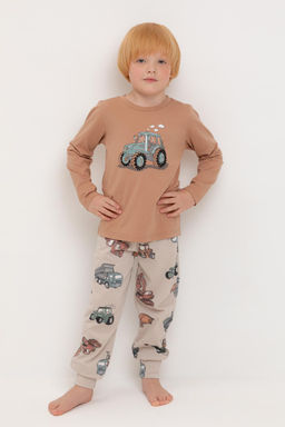 К 1606/пралине,тракторы пижама д/дет яс