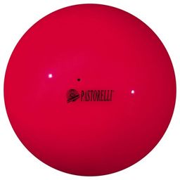 Мяч гимнастический Pastorelli New Generation, 18 см, FIG, цвет коралл