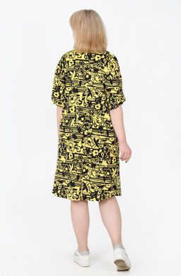 Платье София Х-452 (46-62) кулирка - Лотос фото 20