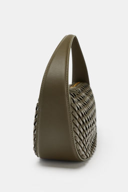 WOVEN-EFFECT HANDBAG - Zara фото 10