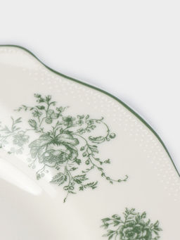 Тарелка WY Emerald Essence, d=20 см, фарфор, белая