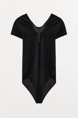 HOSIERY BODYSUIT WITH METAL PIECE - Zara фото 7