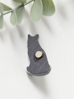 Магнит "Лисичка сидит" (барельеф), 3,5см