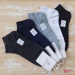 Носки мужские короткие однотонные AA8-H, 10 пар в уп. - Swimark фото 2