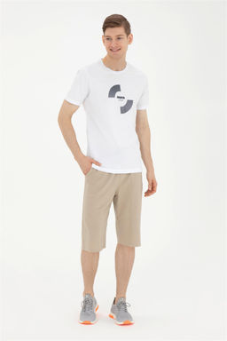 Мужские трикотажные шорты светло-хаки - U.s. polo assn фото 3