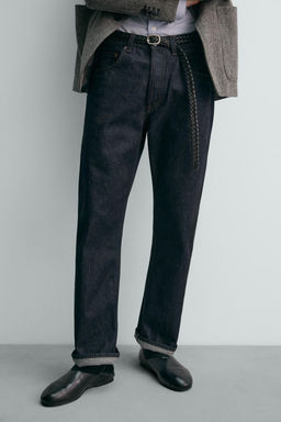 STRAIGHT-LEG BOOTCUT JEANS AARON LEVINE X ZARA фото 5