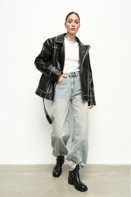 Куртка-косуха утепленная Black - Erist store фото 10