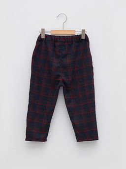 Ekose Desenli Erkek Bebek Pantolon - Waikiki фото 2