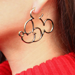 Серьги, набор украшений Минни Маус, золотой - Disney фото 8