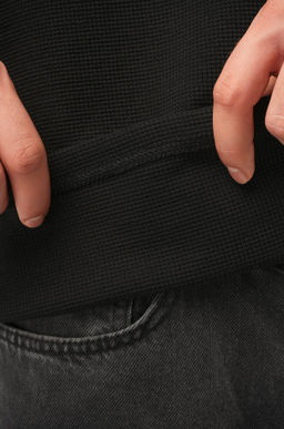 Мужской лонгслив на пуговицах Happyfox