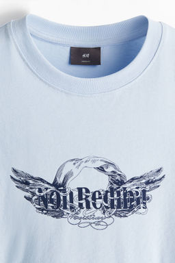 Camiseta con motivo estampado Loose Fit - H&m фото 11