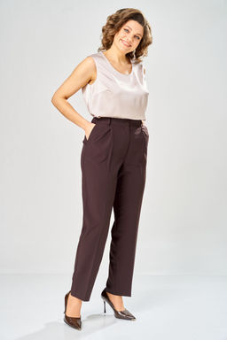 Костюм Anastasia Mak 1315 коричневый+пудра  фото 7