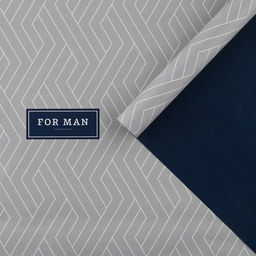 Цена за 10 шт. Бумага упаковочная глянцевая двухсторонняя For man, 70 х 100 см