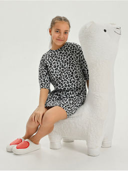 Платье домашнее Леопард Коричневый девочка - София фото 17