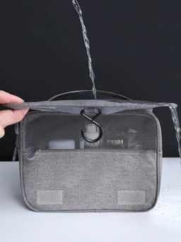 Sunflower Косметичка дорожная 01 B Travel Wash Bag, серый  фото 6