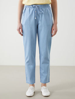 Beli Lastikli Carrot Fit Kad?n Jean Pantolon