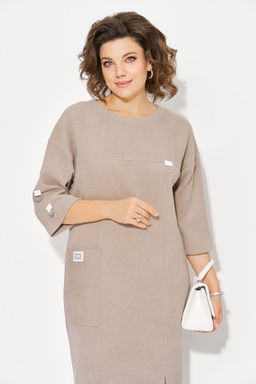 Платье Liliana 1485 капучино фото 4