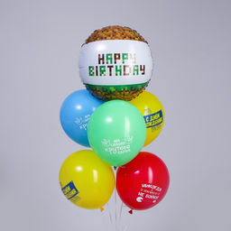 Воздушные шары, букет «Крутому парню», набор 6 шт.