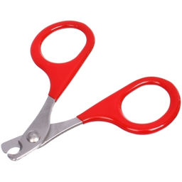 Цена за 4 шт. Когтерез для животных "ЗООУЛЬТРА", механизм ножницы, цвет красный, 8*5,5см