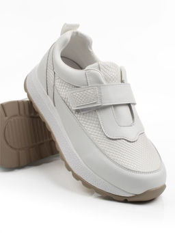 03-A238-2 WHITE Кроссовки женские (натуральная кожа)