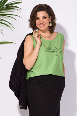 Костюм Liliana 1312К черный+серо-зеленый  фото 6