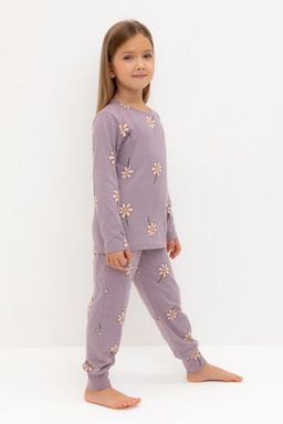 К 1561/морской туман,цветок простой пижама дет