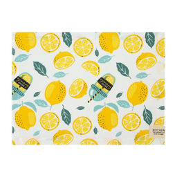 Набор салфеток Этель Лимонад 30х40 см - 2 шт, 80% хл, 20% пэ, сатин 110 г/м2  фото 2