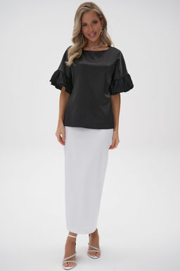 Блузка Луана (чёрный) - Эльза фото 4