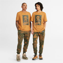 Мужские брюки спортивные Timberland Sweatpant Regular AOP Мультиколор  фото 2