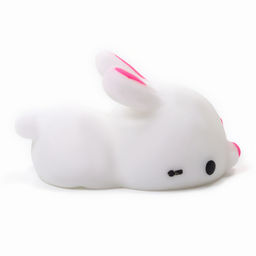 Цена за 2 шт. Антистресс сквиш мялка «Зайка», с наклейки, в пакете