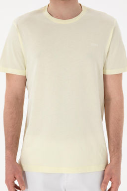 Erkek Regular Fit Bisiklet Yaka Limon Basic Ti__rt Sepette S_rpriz _ndirim - U.s. polo assn фото 7