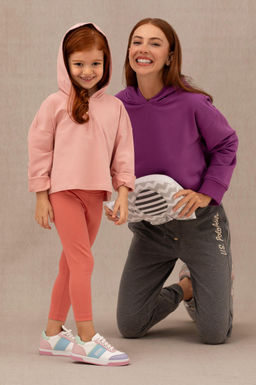 Женская фиолетовая толстовка с капюшоном - U.s. polo assn фото 15