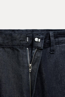 ZW COLLECTION WIDE-LEG HIGH-WAIST JEANS - Zara фото 7